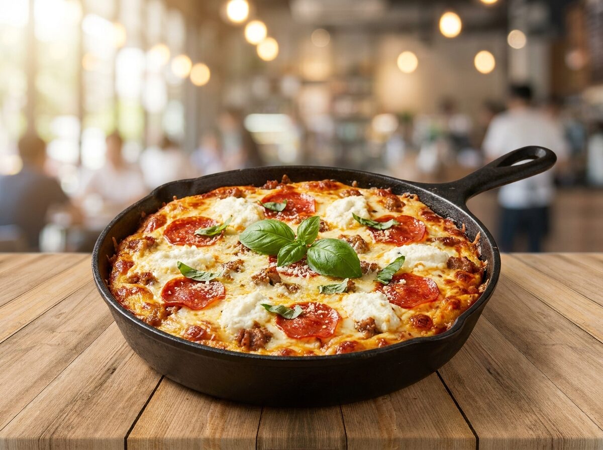 Keto Crustless Pizza